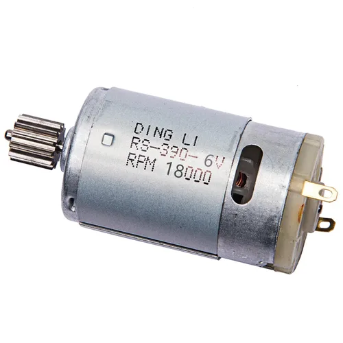6V390 18000RPM Motor Eléctrico RS390 6V Motor Drive Accesorio de Motor para Niños Ride On Cars Niños Ride on Juguetes Piezas de Repuesto