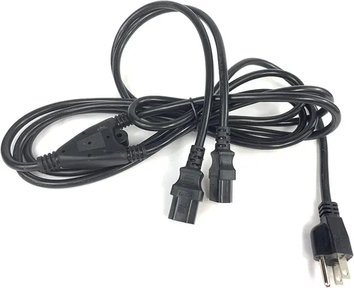 Miniatura 2 de OMNIHIL - Divisor de cable de alimentación de 3 clavijas de 10 pies compatible con GOURMIA EXPRESSPOT
