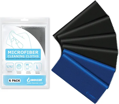 Miniatura 7 de IBENZER Paños de limpieza de microfibra para electrónica - Paño de limpieza de lente de cámara de microfibra, lentes, pantallas, lentes, iPad