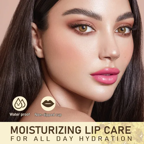 Miniatura 3 de Bálsamo labial de flores, lápiz labial que cambia de color para una sombra rosa perfecta, bálsamo labial de pH único para tus labios, bálsamo