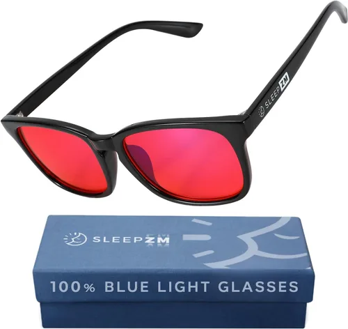 Sleep ZM Blue Light Blocking & Light Sensitivity Glasses - 8 Lens Types for Comfort, Relaxation, Sleep & Relief