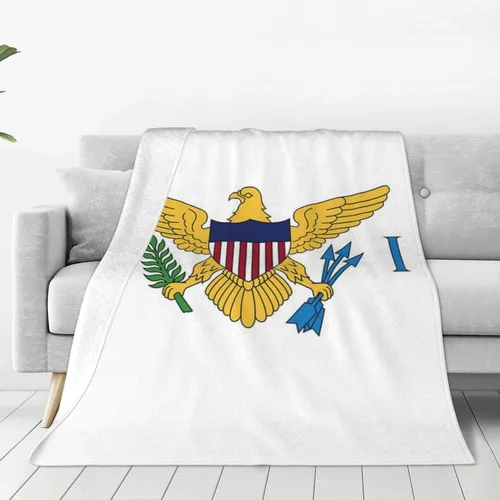 Miniatura 17 de Manta patriótica con la bandera de Canadá, ligera, acogedora y cálida, manta para sofá o cama, 50 x 40 pulgadas Bandera de Canadá-v0001