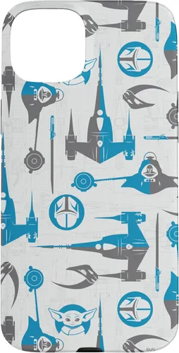 Miniatura 9 de Funda para iPhone 11 Pro Max Star Wars The Mandalorian & Grogu Signets and Starships