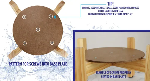 Miniatura 3 de New Wave Enviro Soporte de mostrador dispensador de agua, unidad única (contrasoporte)