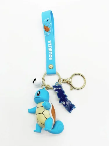 Miniatura 2 de YJacuing Llavero de figura linda de anime Squirtle quirtle