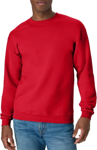 Miniatura 18 de Hanes EcoSmart - Sudadera de forro polar con cuello redondo para hombre, disponible en tallas grandes y altas, paquete de 1 o 2