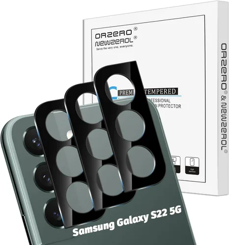 Miniatura 7 de Orzero Paquete de 2 protectores de lente de cámara compatible con Samsung Galaxy Z Fold 4 5G, protector de vidrio templado de 9 durezas HD