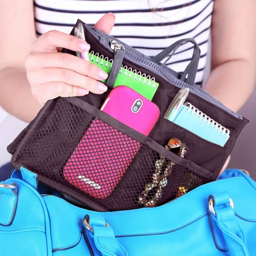 Miniatura 2 de Gaudy Guru TM desorden Control Bolso Bolso Organizador Insertar