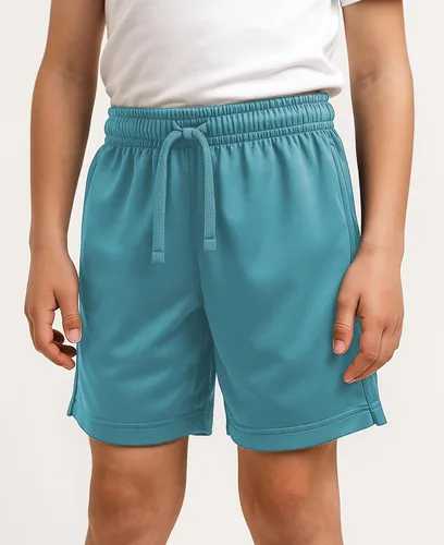 Miniatura 35 de Andrew Scott Pantalones cortos deportivos de baloncesto para niños con rendimiento activo y estilo de malla, varios paquetes