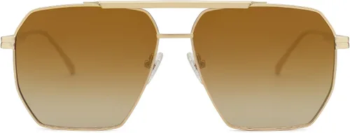 Miniatura 3 de SOJOS Gafas de sol polarizadas cuadradas de gran tamaño retro para mujeres y hombres, tonos vintage, UV400, lentes de sol clásicos grandes de metal