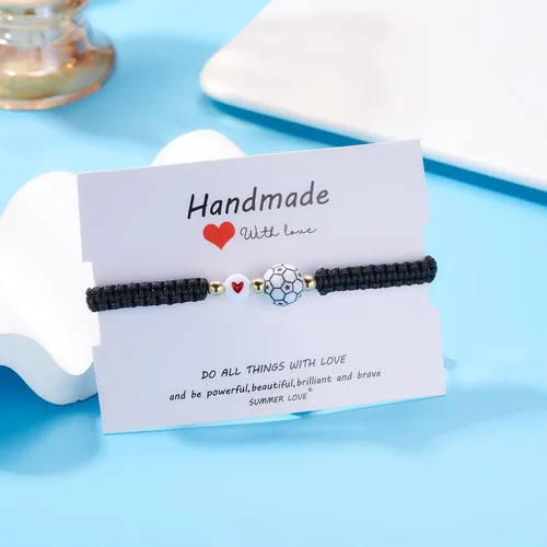 Miniatura 23 de Pulsera de fútbol, fútbol, baloncesto, béisbol, regalos para mujeres y hombres, regalos de cumpleaños, graduación para amantes del deporte, pulseras