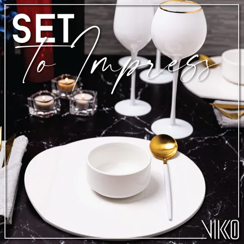 Miniatura 4 de Vikko Moderno juego de 4 cuencos de sopa de porcelana blanca, apilables de 9.5 onzas, elegante, estilo restaurante, apto para microondas