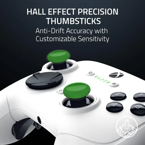 Miniatura 8 de Razer Wolverine V3 Pro Wireless Gaming Controller: Licensed for Xbox Series X S, Xbox One, Windows PC - 6 Remappable Buttons - Fast Triggers - Blanco