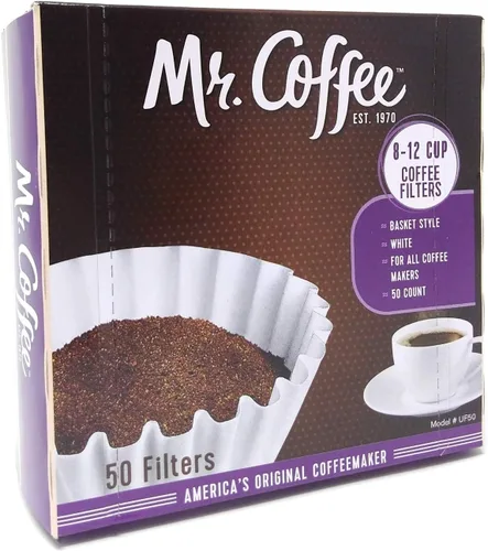 Miniatura 2 de Mr. Coffee Filtros de café estriados de 50 quilates, tipo cesta, compatibles con Mr. Coffee Makers