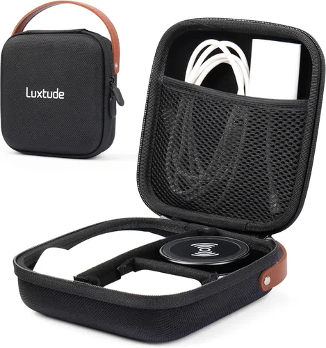 Luxtude Organizador electrónico de viaje, organizadores tecnológicos portátiles, organizador de cargador duro, organizadores de cables de viaje,