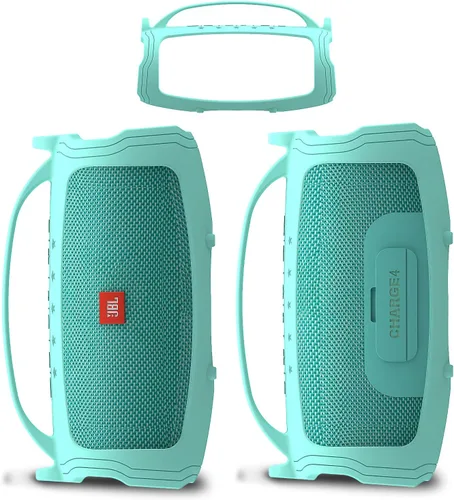 Miniatura 5 de Funda de silicona compatible con altavoz Bluetooth portátil JBL Charge 4/5, funda suave para altavoces Bluetooth JBL Charge 4/5
