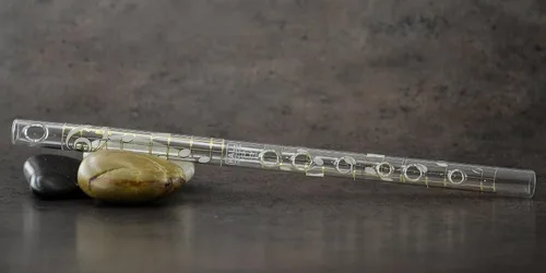 Miniatura 5 de Flauta de cristal Hall 11091 - Piccolo de cristal en línea en D - Bristol Celtic
