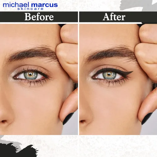 Miniatura 6 de michael marcus Delineador de ojos para pastel de maquillaje (Kohl) – activado por agua, prensado en seco, de larga duración, color vibrante