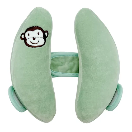 Miniatura 12 de Almohada Ajustable de Soporte para Cabeza y Cuello de Bebé, Almohada de Viaje para Bebé Cojín para Asiento de Carro, Almohada de Reposacabezas