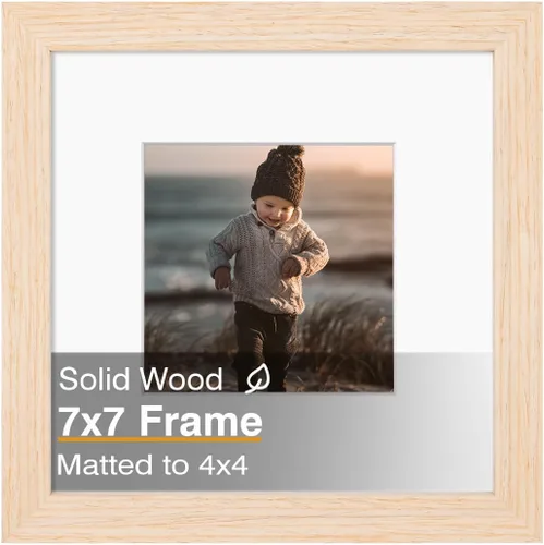 Miniatura 65 de KINLINK 3.5x5 Picture Frame, Ash Black Solid Wood Frame with Plexiglass for Table Top and Wall Mounting, Photo Frame for Horizontal or Vertical