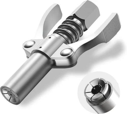 Acoplador de pistola de grasa MASRIN - Punta de pistola de grasa, accesorios de grasa, acoplador de grasa de liberación rápida compatible con todas