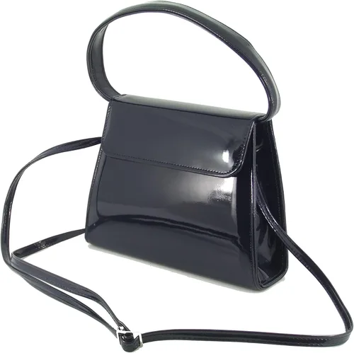 Miniatura 2 de LONI Bolso de mano para mujer Bolso de mano y asa superior Bolso de piel de charol para boda y baile