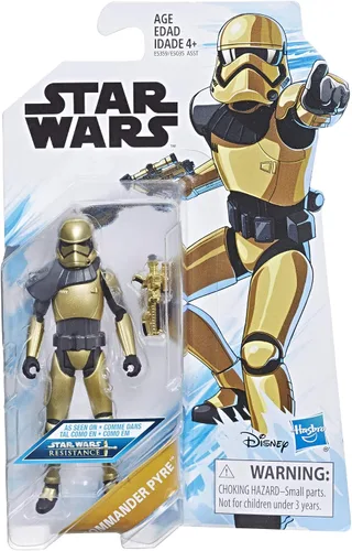 Miniatura 2 de STAR WARS Resistencia Serie Animada 3.75 pulgadas Commander Pyre Figura E5359