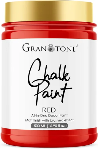 Miniatura 22 de GRANOTONE Pintura a la tiza para muebles Pintura acrílica a base de agua con acabado mate para madera, paredes, metal, vidrio, papel, lienzo