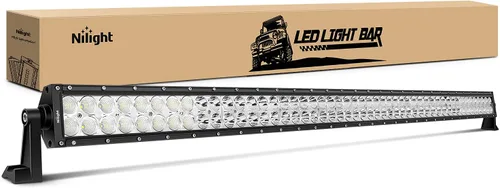 Miniatura 10 de Nilight Barra de Luz LED de 52 Pulgadas Spot Flood 2 Piezas Focos LED Spot de 18W 4 Pulgadas Soporte de Montaje del Marco del Parabrisas