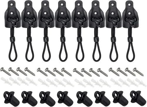 Miniatura 9 de Reemplazo universal de persianas enrollables para exteriores e interiores (5 tapas finales, beige)