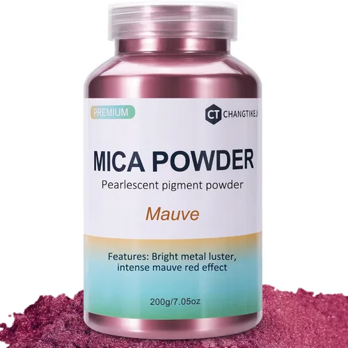 Miniatura 49 de CHANGTIKEJI Polvo de mica – 81 colores – 0.35 oz/botella de pigmento natural en polvo para resina epoxi, fabricación de jabón, fabricación de velas
