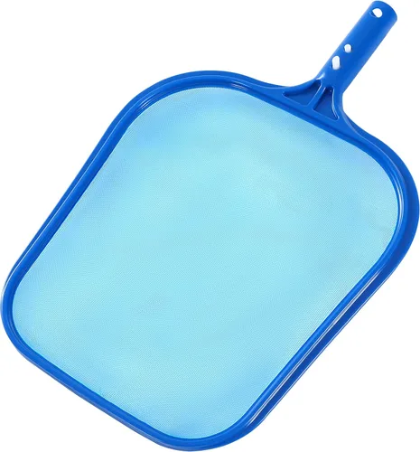 Skimmer - Red de piscina con marco de plástico sólido, red de desnatador con red de malla fina, red de piscina para limpiar hojas de piscinas, spas,