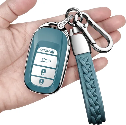 Miniatura 10 de Funda para llavero Honda con llavero TPU suave de protección de 360 grados para Accord Civic HR-V CR-V Pilot Passport Sport SI EX EX-L Touring 2022