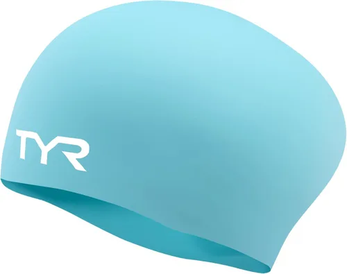 Miniatura 13 de Gorro de natación TYR, de silicona, ideal para pelo largo, no se arruga