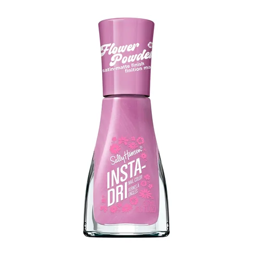 Miniatura 53 de Sally Hansen Insta-Dri Flower Powder, Peony Pace, esmalte de uñas, se seca en 60 segundos, una capa, acabado mate satinado