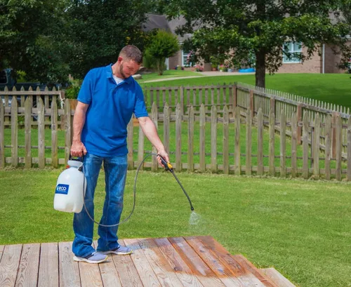 Miniatura 4 de Eco Advance Impermeabilizante de Madera Exterior con Siloxano Sin Olor de Aplicación en Aerosol Repelente al Agua, Seguro para Usar Alrededor