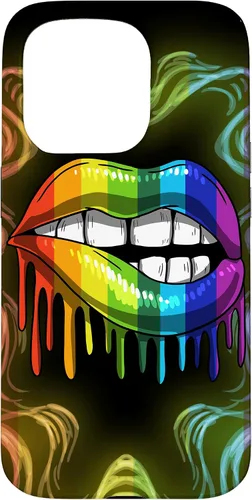 Miniatura 14 de Rainbow Lip Drip Lesbiana Gay Pride Bisexual Transgénero LGBT Funda para iPhone 17