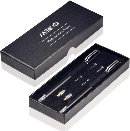 Miniatura 5 de MEKO Lápiz Universal, [Serie de Precisión 2 en 1] Lápices con Punta de Disco para Pantalla Táctil para Todas las Pantallas Táctiles Capacitivas