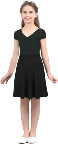 Miniatura 4 de Faldas plisadas vintage para niñas grandes, ropa de ballet para bailar, uso diario casual