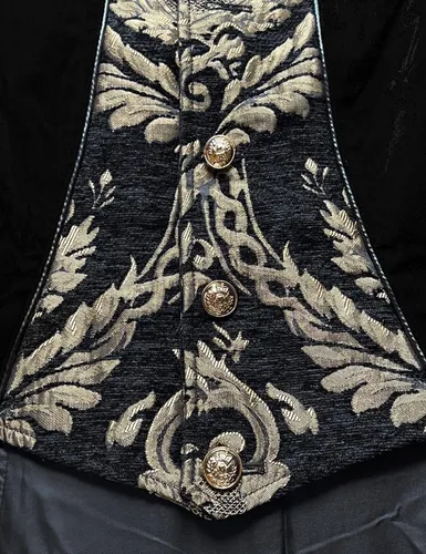 Miniatura 5 de Chaqueta steampunk medieval para hombre, abrigo gótico victoriano