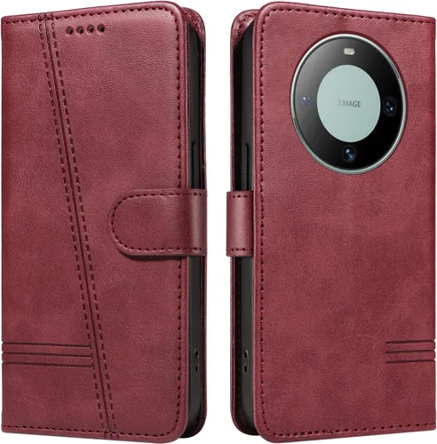 Miniatura 17 de Funda con tapa para Huawei Nova Lite 3, protección de 360 grados, a prueba de golpes, de piel sintética, con función atril y 3 ranuras