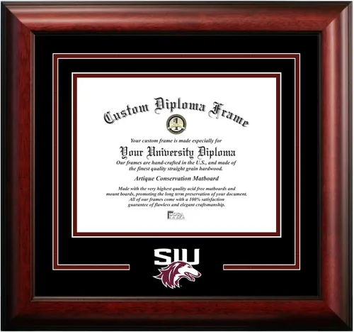 Miniatura 40 de Marco de Diploma Spirit NCAA