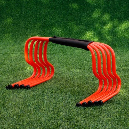 Miniatura 19 de YXXSDP Juego de 5 obstáculos para entrenamiento de velocidad de agilidad, salto de atletas y entrenamiento de velocidad, equipo de fitness