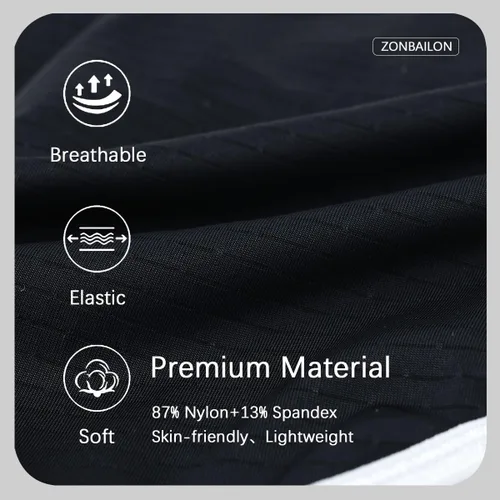 Miniatura 3 de ZONBAILON Ropa interior para hombre, bolsa elástica, sexy, de tiro bajo, con aumento de abultamiento