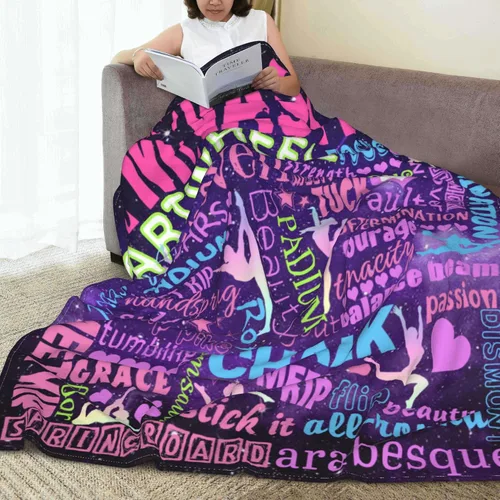Miniatura 5 de Mantas de gimnasia para niñas, regalos de gimnasia para niñas, amantes de la gimnasia, artículos de gimnasia, decoración de fiesta de Navidad
