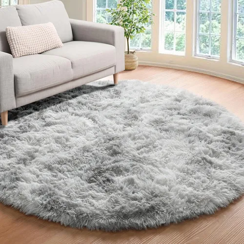 Miniatura 145 de ONASAR - Alfombra de pasillo negra de 2 x 6 pies, esponjosa, lavable, ultrasuave, afelpada, peluda, tapete para bebés, dormitorio de niños, armario