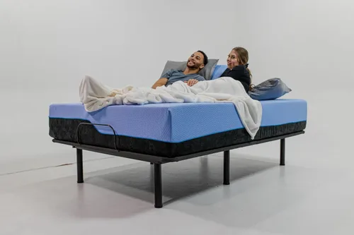Miniatura 8 de Bridgevine Home Split Flex - Colchón híbrido de espuma viscoelástica y bobina de 6 capas para adultos, 12 pulgadas, colchón en una caja, tamaño King
