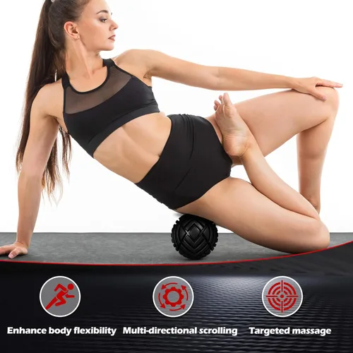 Miniatura 2 de TETOP - Pelota de masaje muscular de fitness, 3.15 pulgadas, pelota de terapia para masaje de punto de activación, bola de punto de gatillo