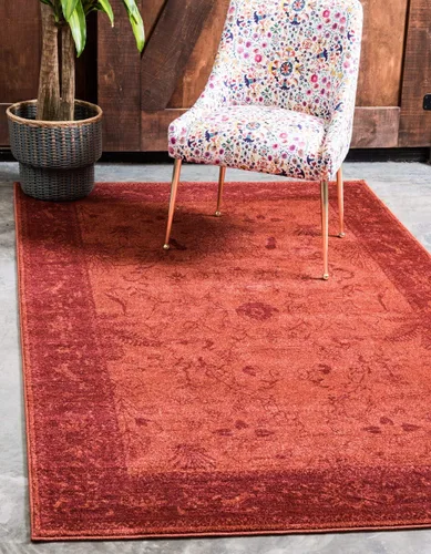 Miniatura 14 de Unique Loom La Jolla Collection - Alfombra de granja, contemporánea, botánica, tradicional, vintage