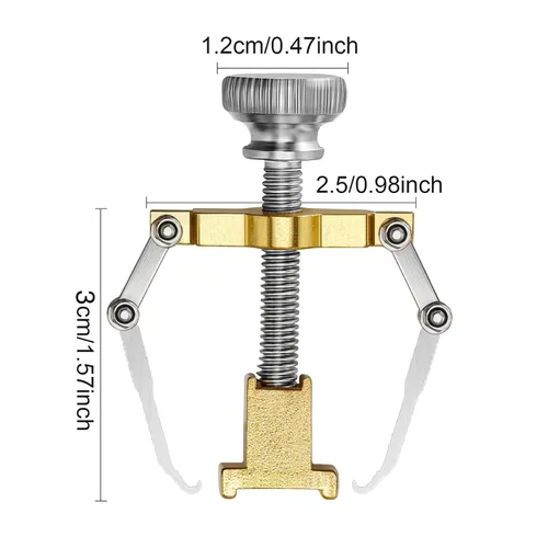 Miniatura 2 de 2 piezas encarnadas levantador de uñas encarnadas herramienta de uñas encarnadas abrazadera del dedo del pie de acero inoxidable herramienta